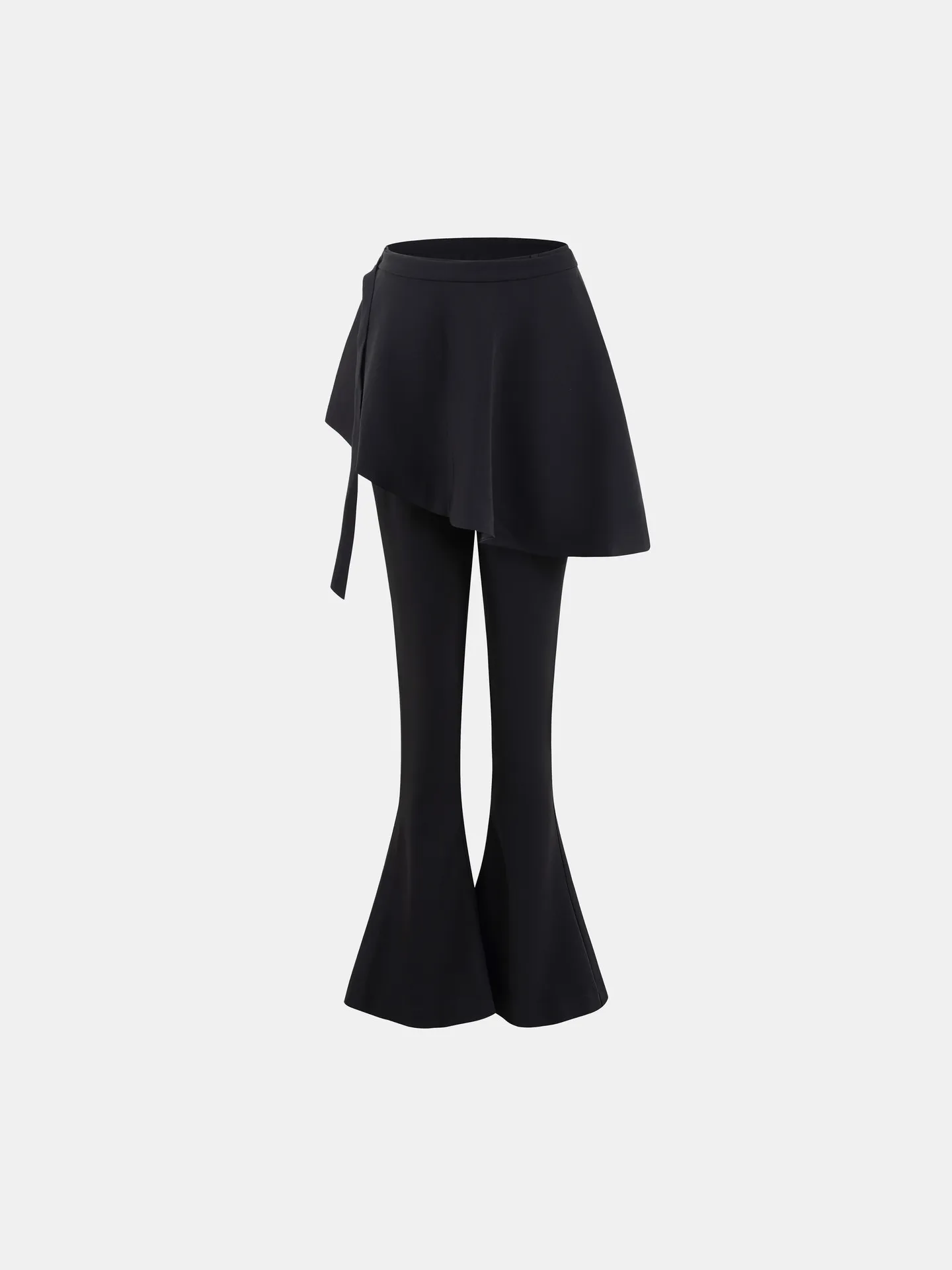 Flare Leg Pants with Detachable Wrapped Skirt Urbanic | Most