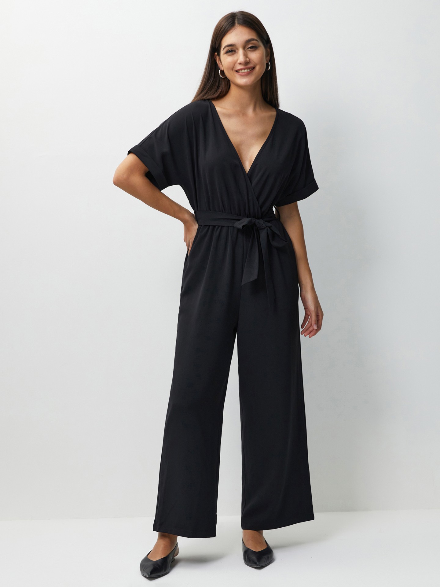 Formal Black Spaghetti Strap Jumpsuit – Urbanic Tribe by Charu