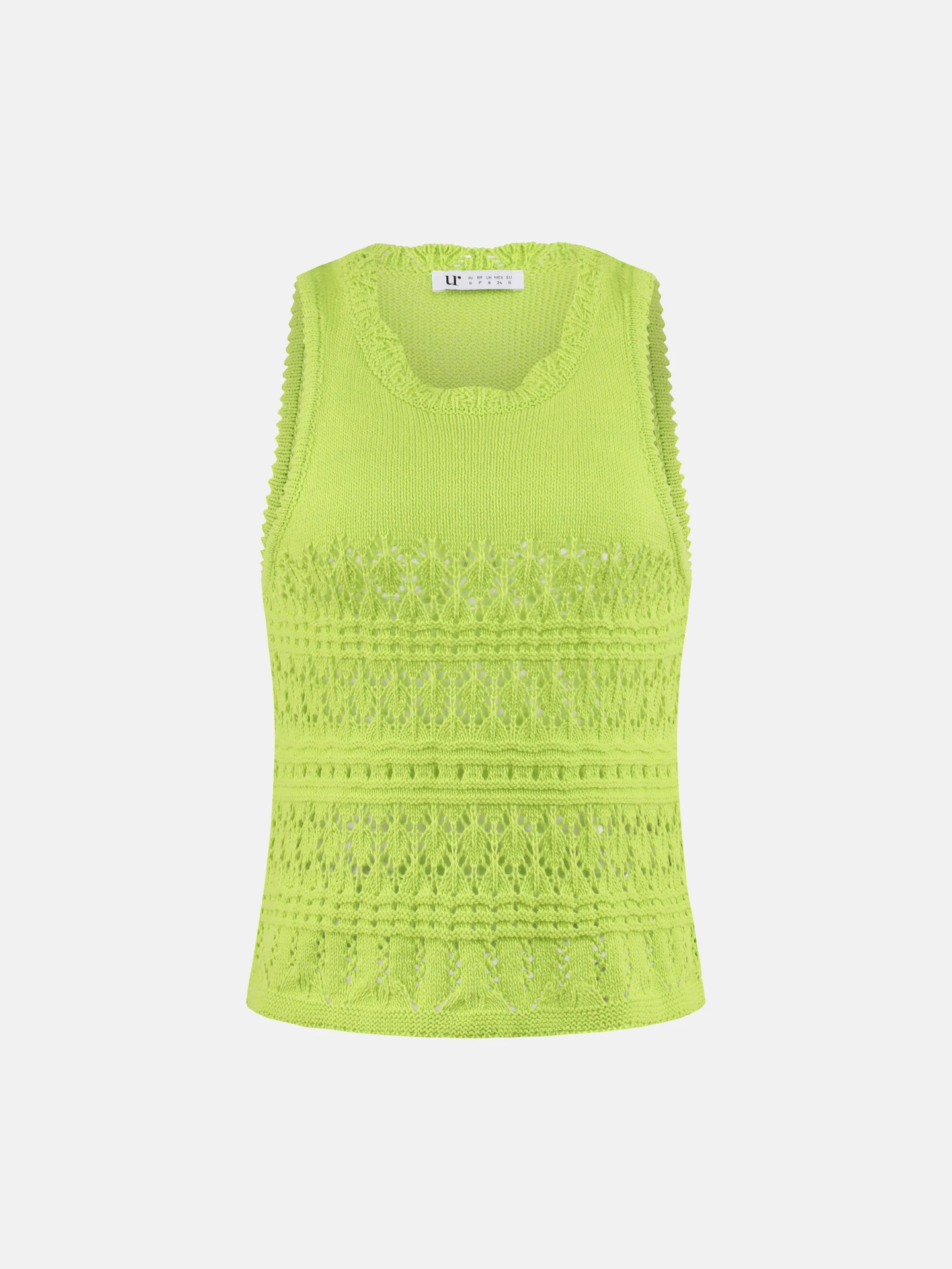 Knitted Vest Sweater Vest Urbanic Openwork Knit Top Urbanic Most