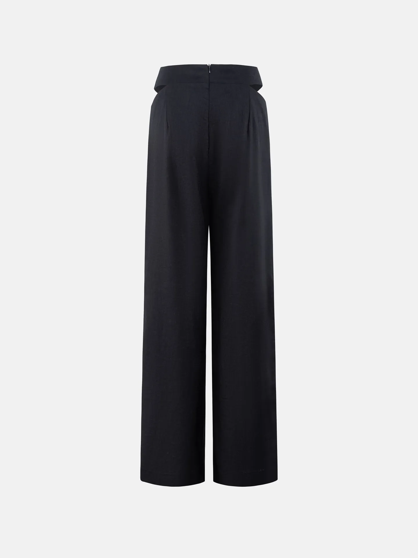 【BAON】[unisex] Richin banding cut wide pants Nuple Napping banding color line track wide pants - hijjoo