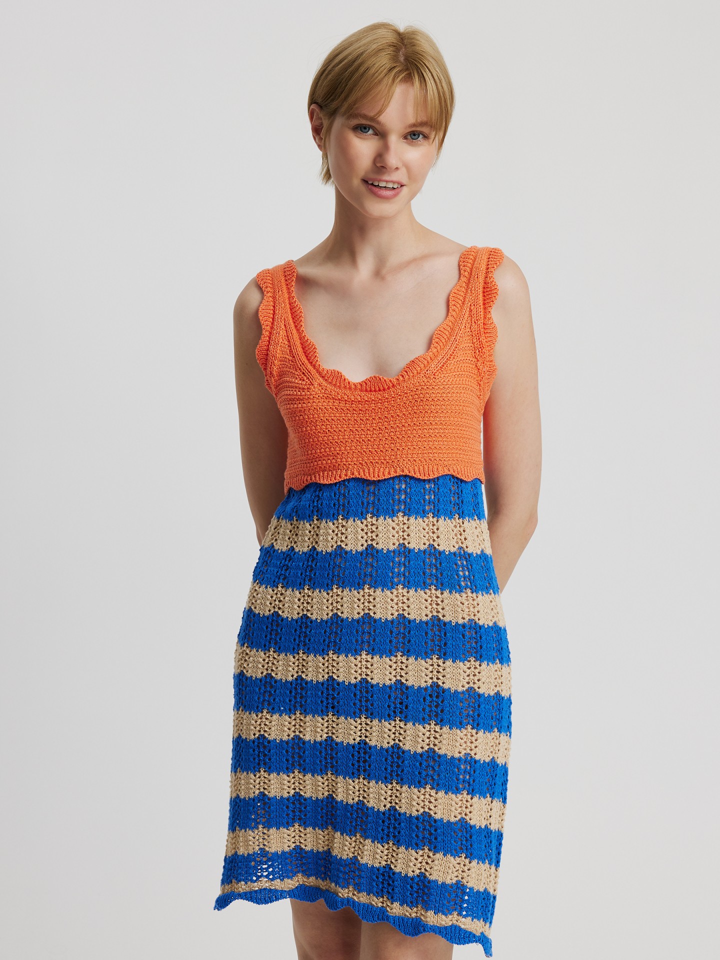 Vestido discount crochet colores