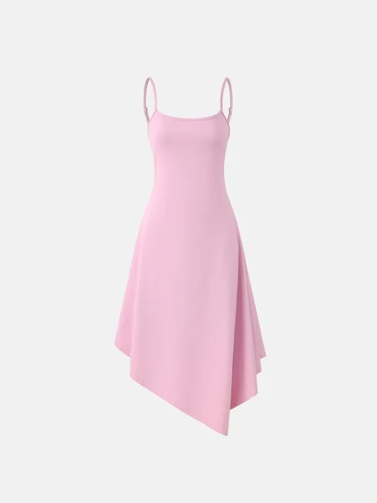 Baby fashion pink cami dress