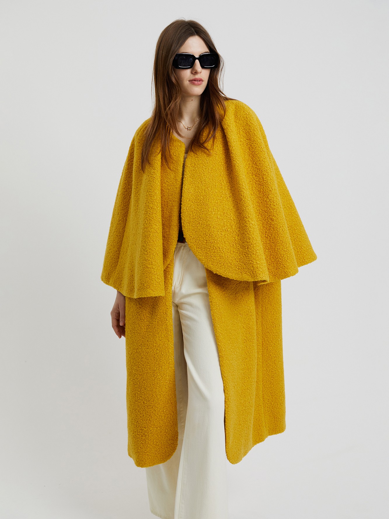 Mango hotsell cape coat