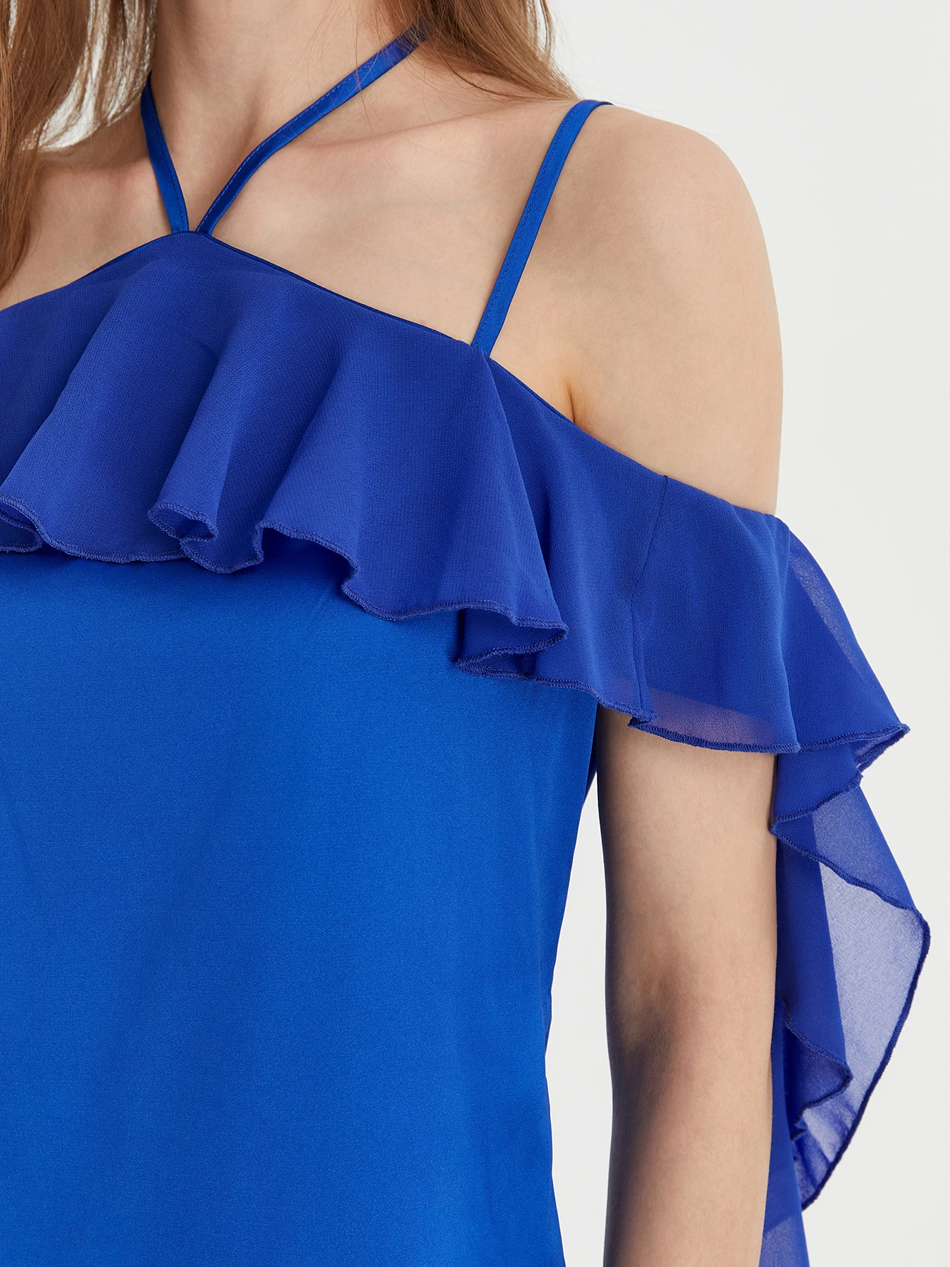 eyelet ribbon cami (white × blue ribbon) White Ribbon Detail Cami (Online Only) – Seven x Seven