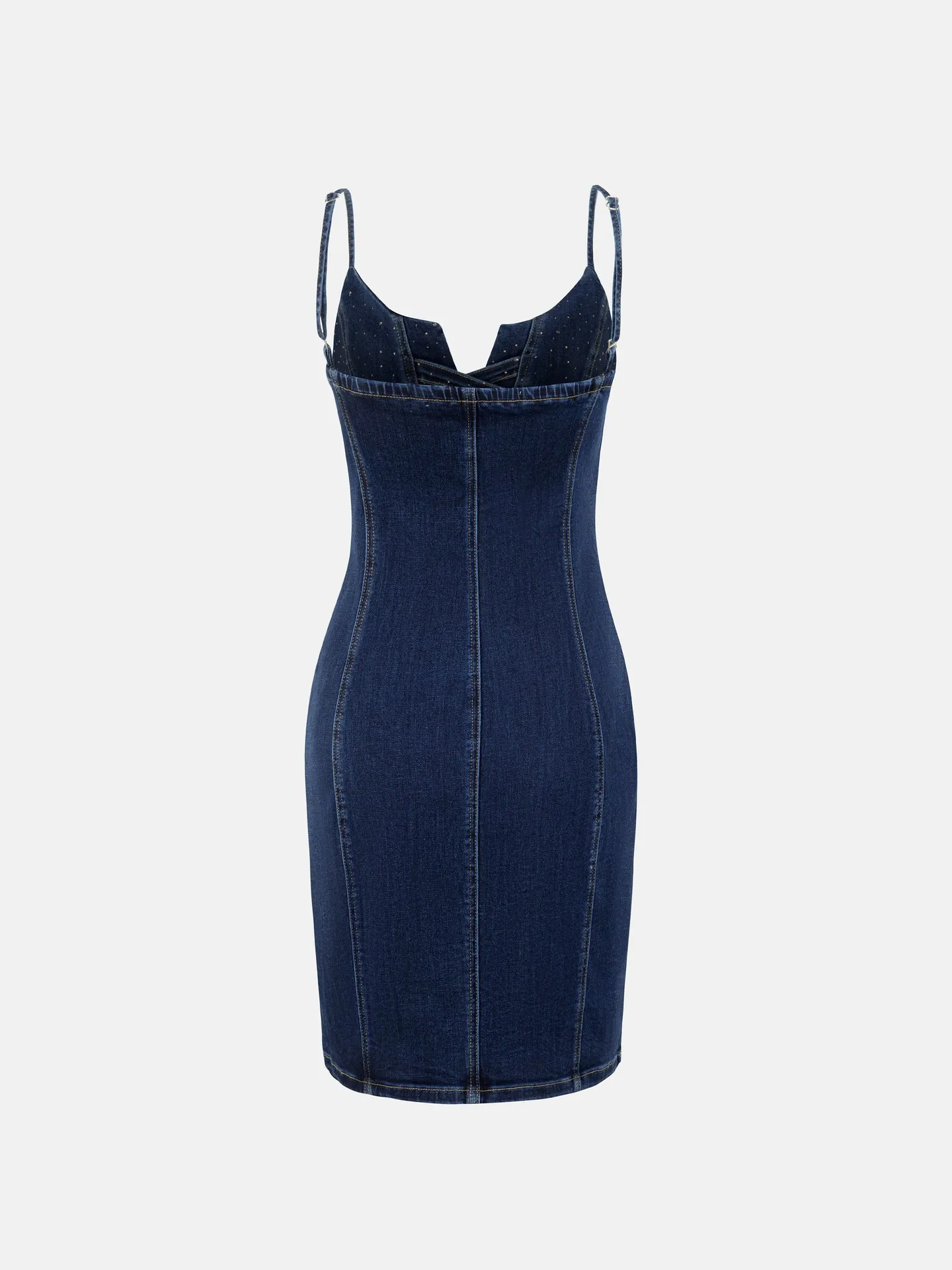 Denim Cami Dress with Rhinestones Urbanic | Most Favourite Denim Cami Dress with Rhinestones Urbanic | Most Favourite