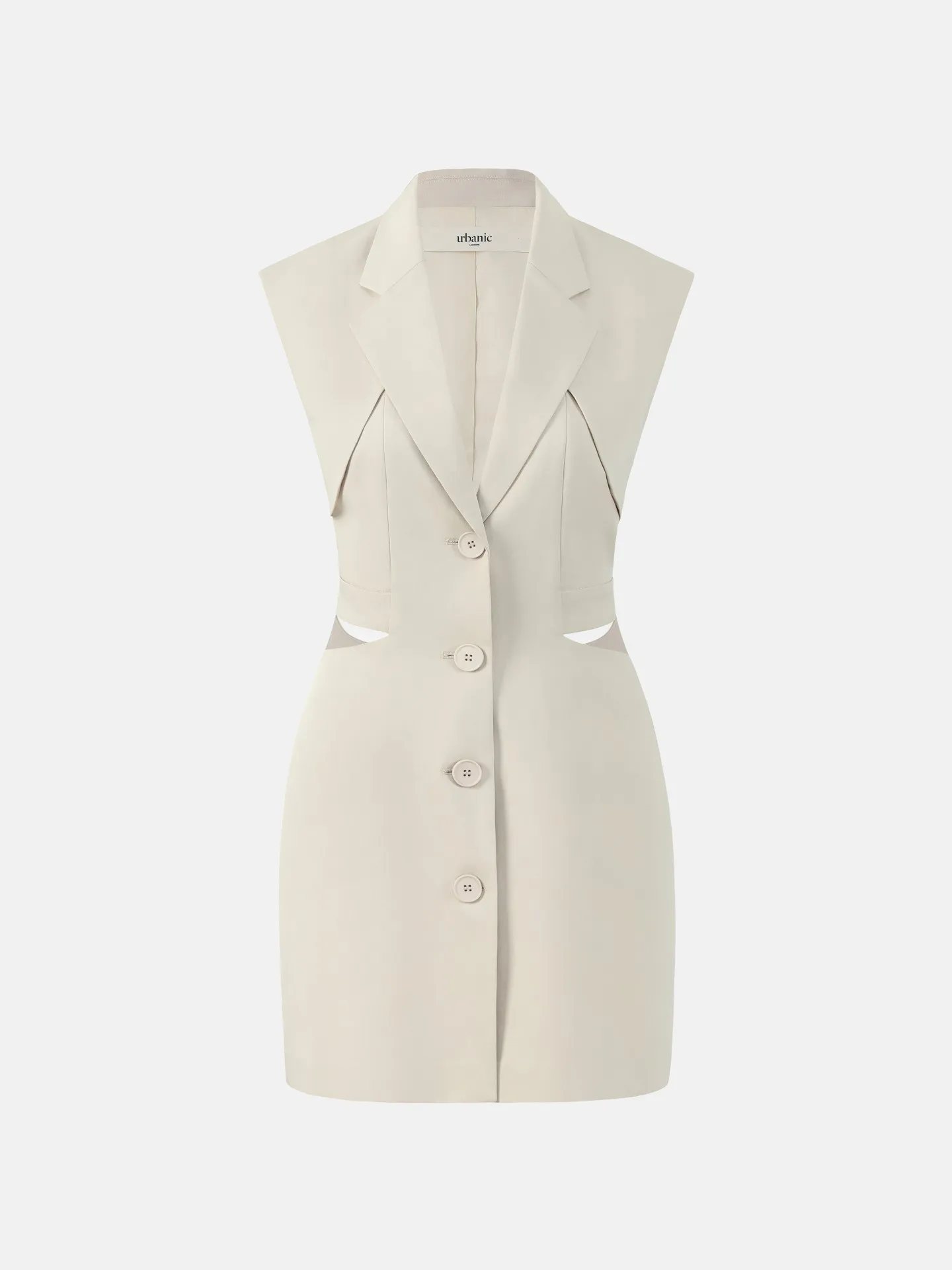 Cut Out Blazer Dress Urbanic Most Favourite