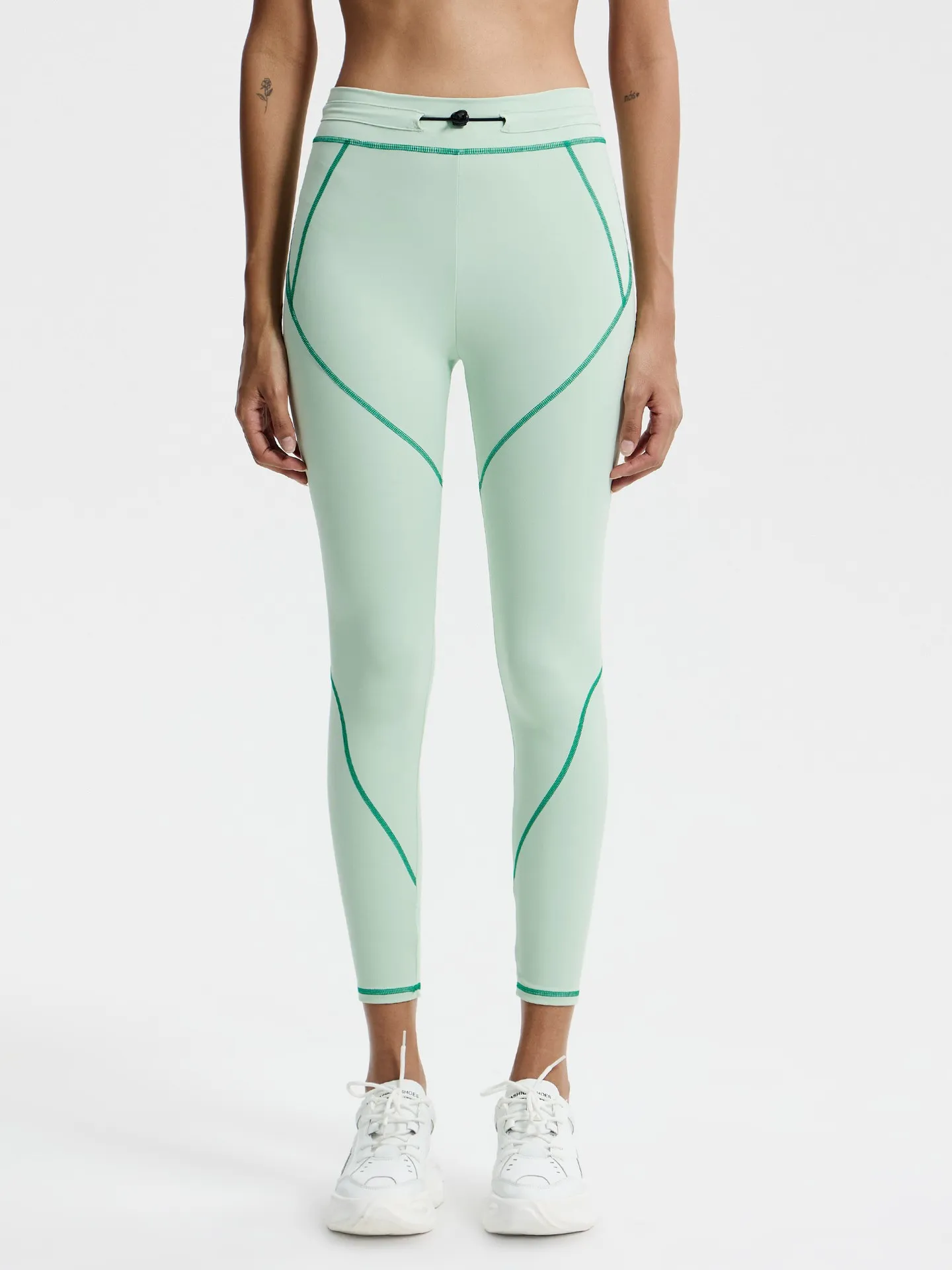 Running Tights Nike Colour Block Tights Colour Block Gym Leggings