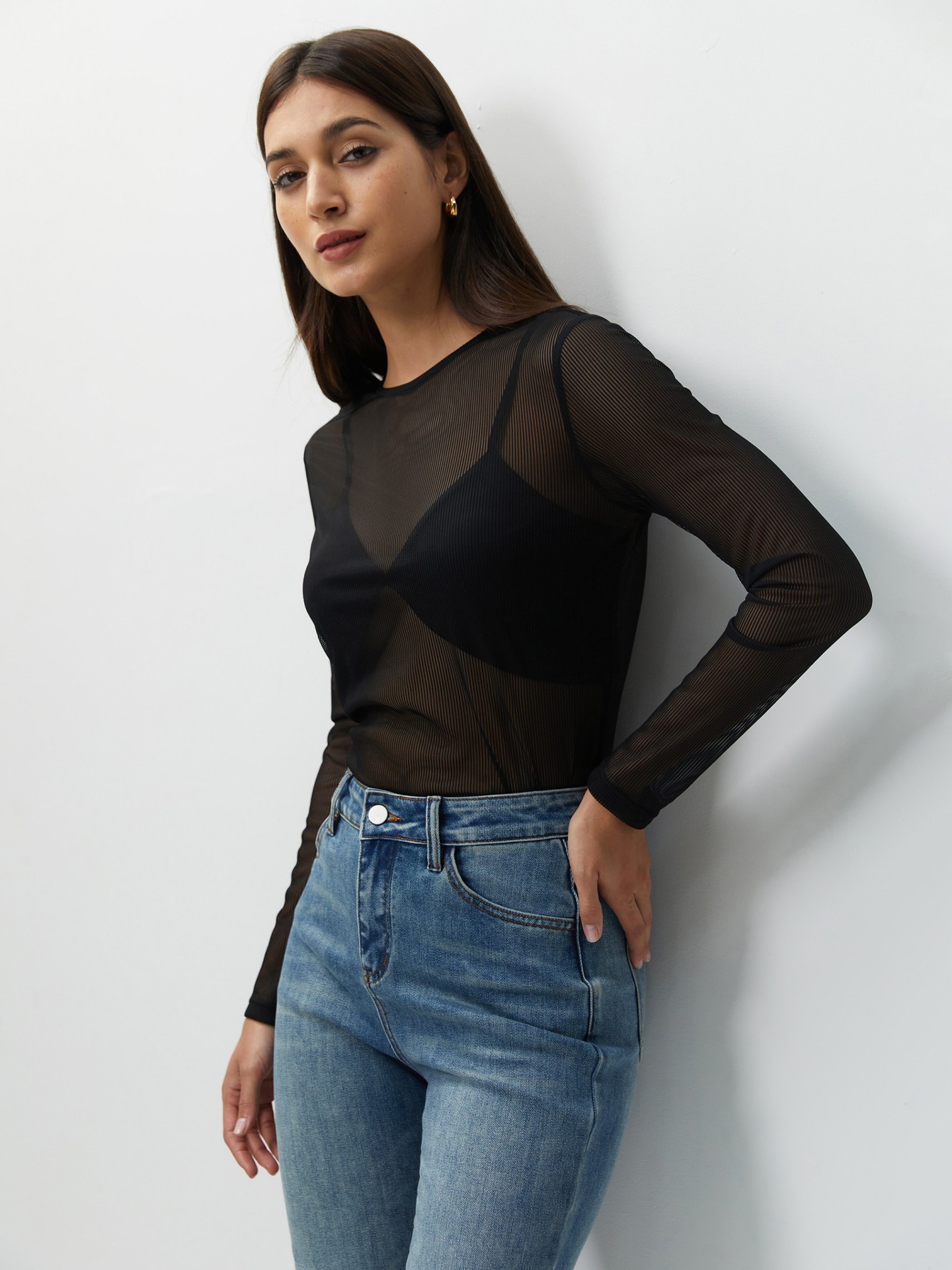 Mesh Sheer Top丨Urbanic