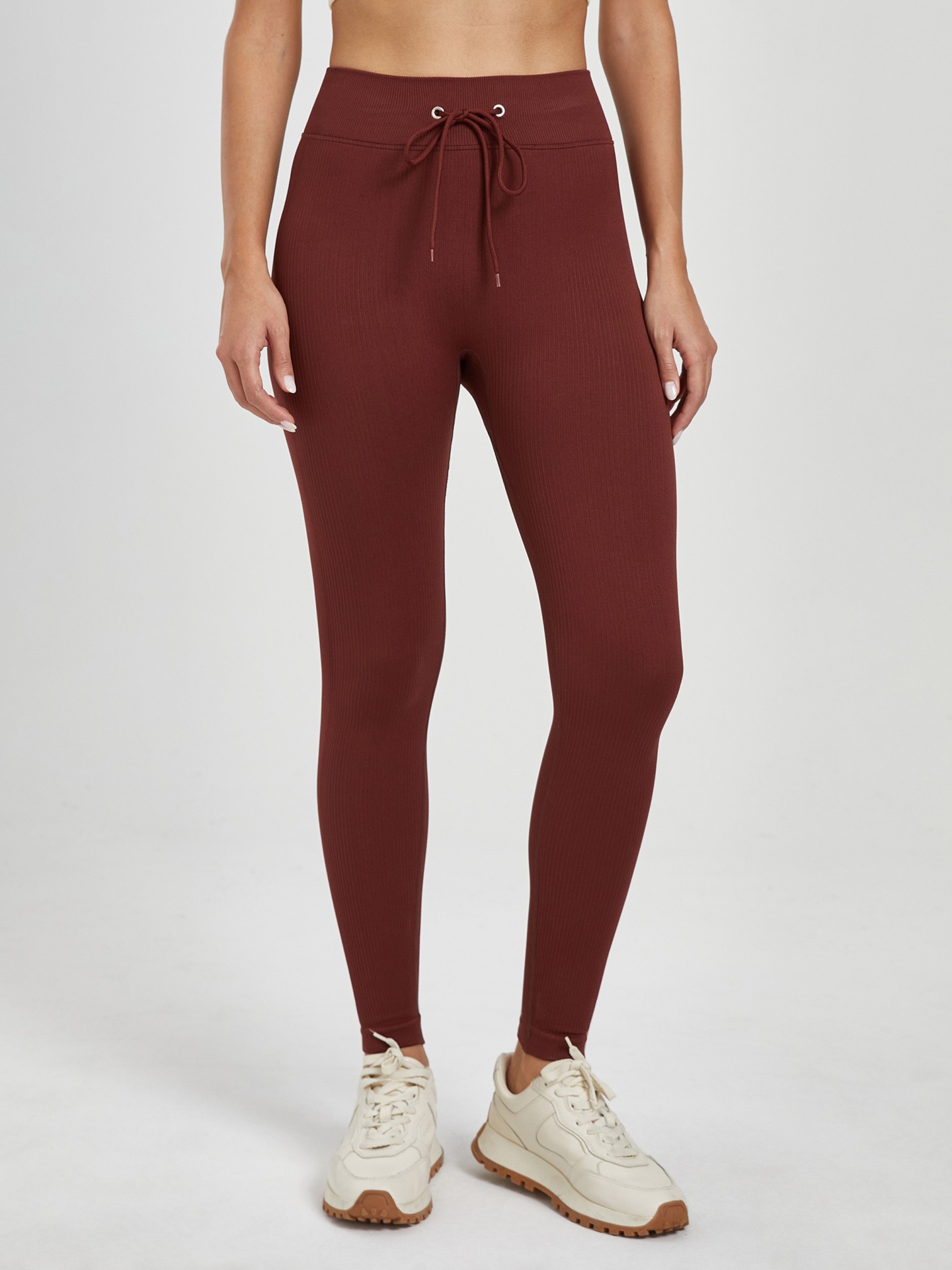 Leggings marron best sale