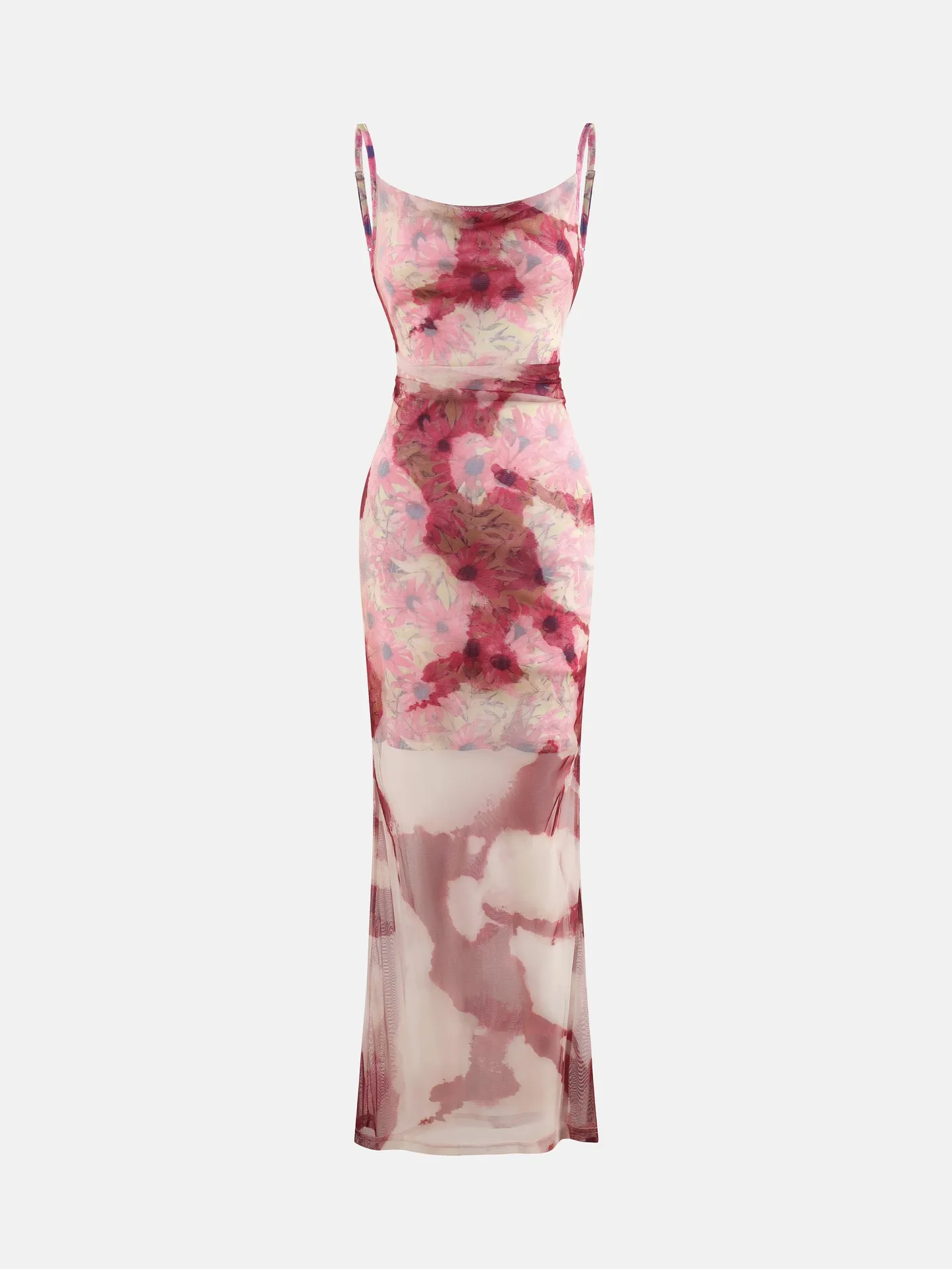 Bibiy. DYLAN CAMI DRESS SHEIN VCAY Floral Print Cami Dress