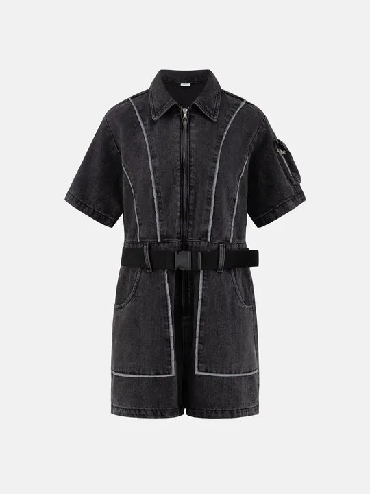 ワンピース B. STARRY JACKET DRESS Boogie Night Dress – Hell Bunny