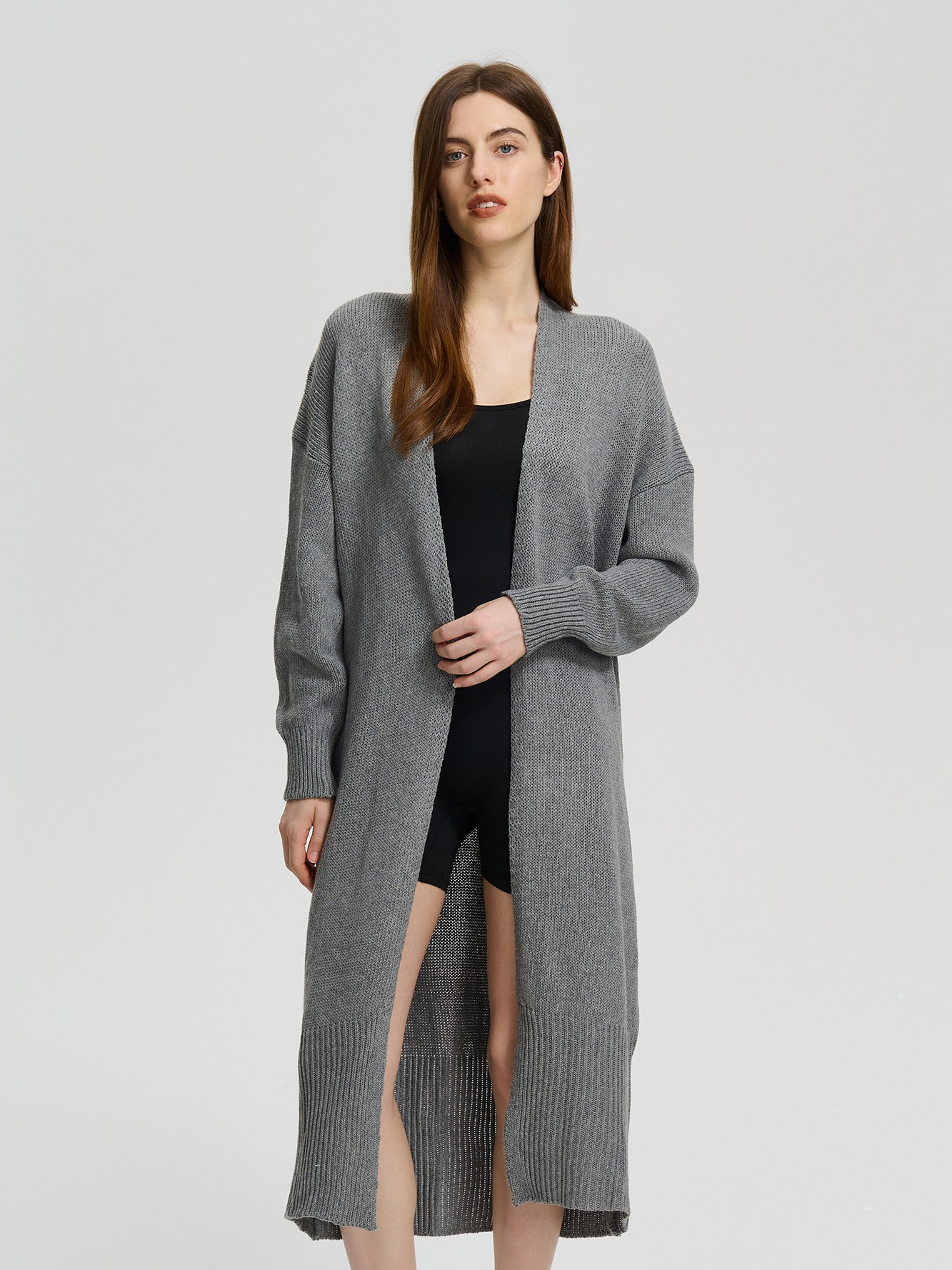 Vestidos con cardigan discount largo